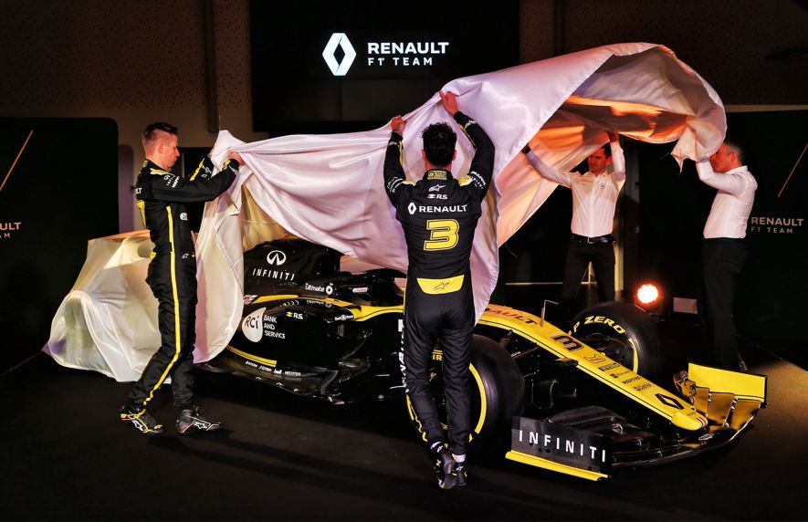 雷诺车队力克威廉姆斯，诺里斯统治全场